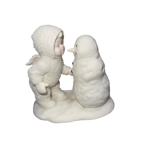 Vintage Department 56 Snowbabies Winter Tales “Why Dont You Talk” figurine - Picture 3 of 7